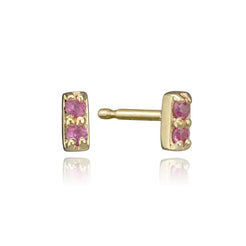 Mini Sapphire Stud Mini Sapphire Stud Squash Blossom Collection Squash Blossom Collection Default-Title Squash Blossom Vail