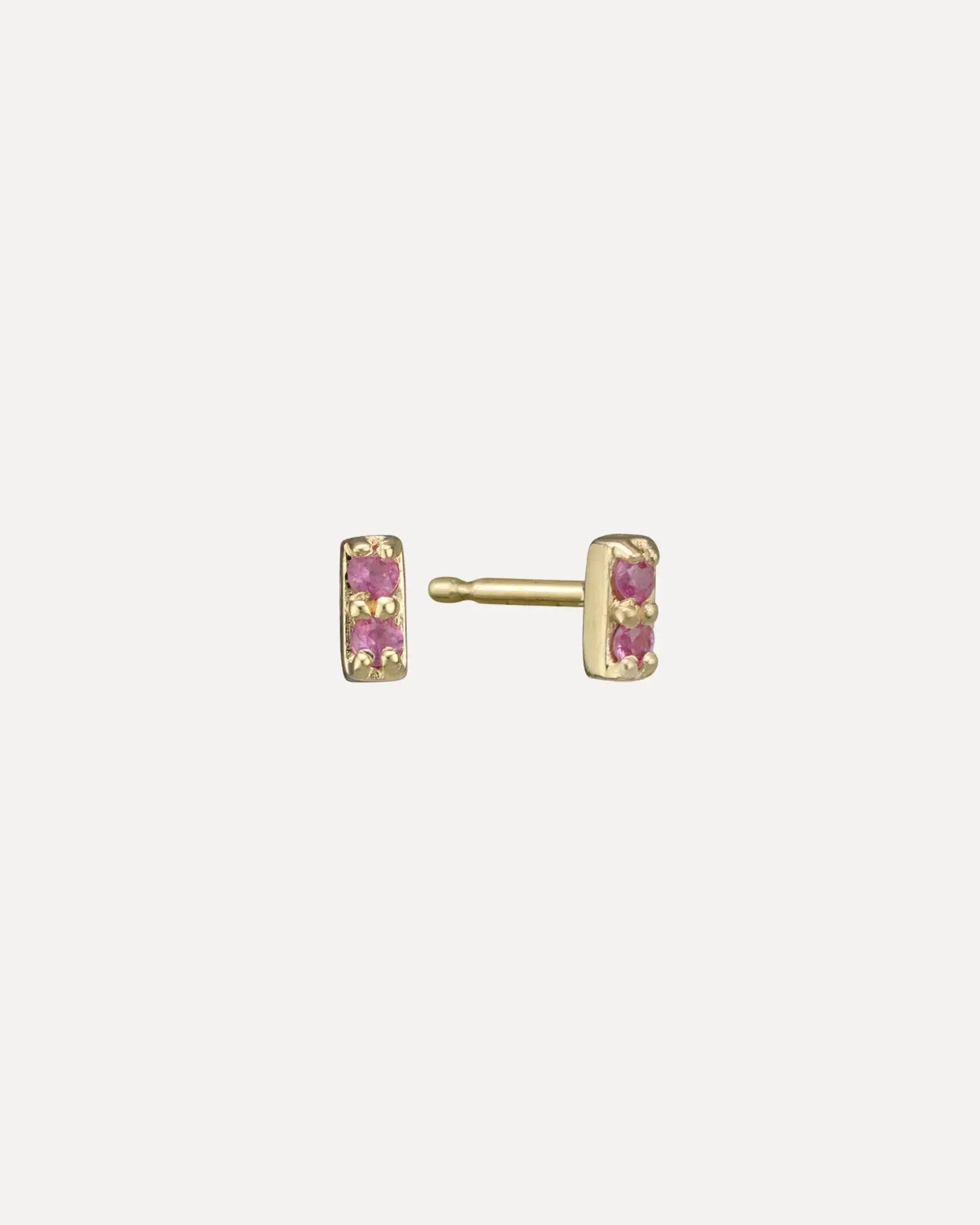Mini Sapphire Stud Mini Sapphire Stud Squash Blossom Collection Squash Blossom Collection  Squash Blossom Vail