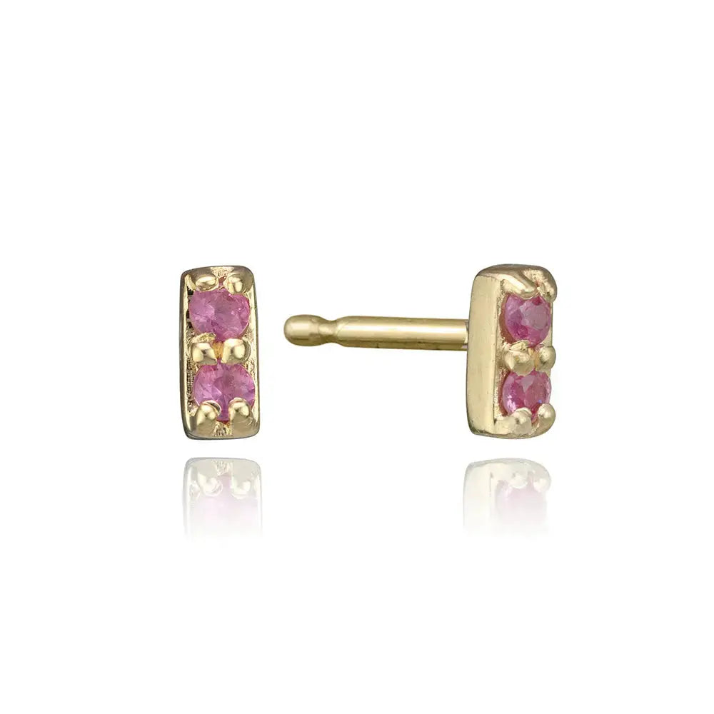 Mini Sapphire Stud Mini Sapphire Stud Squash Blossom Collection Squash Blossom Collection Default-Title Squash Blossom Vail