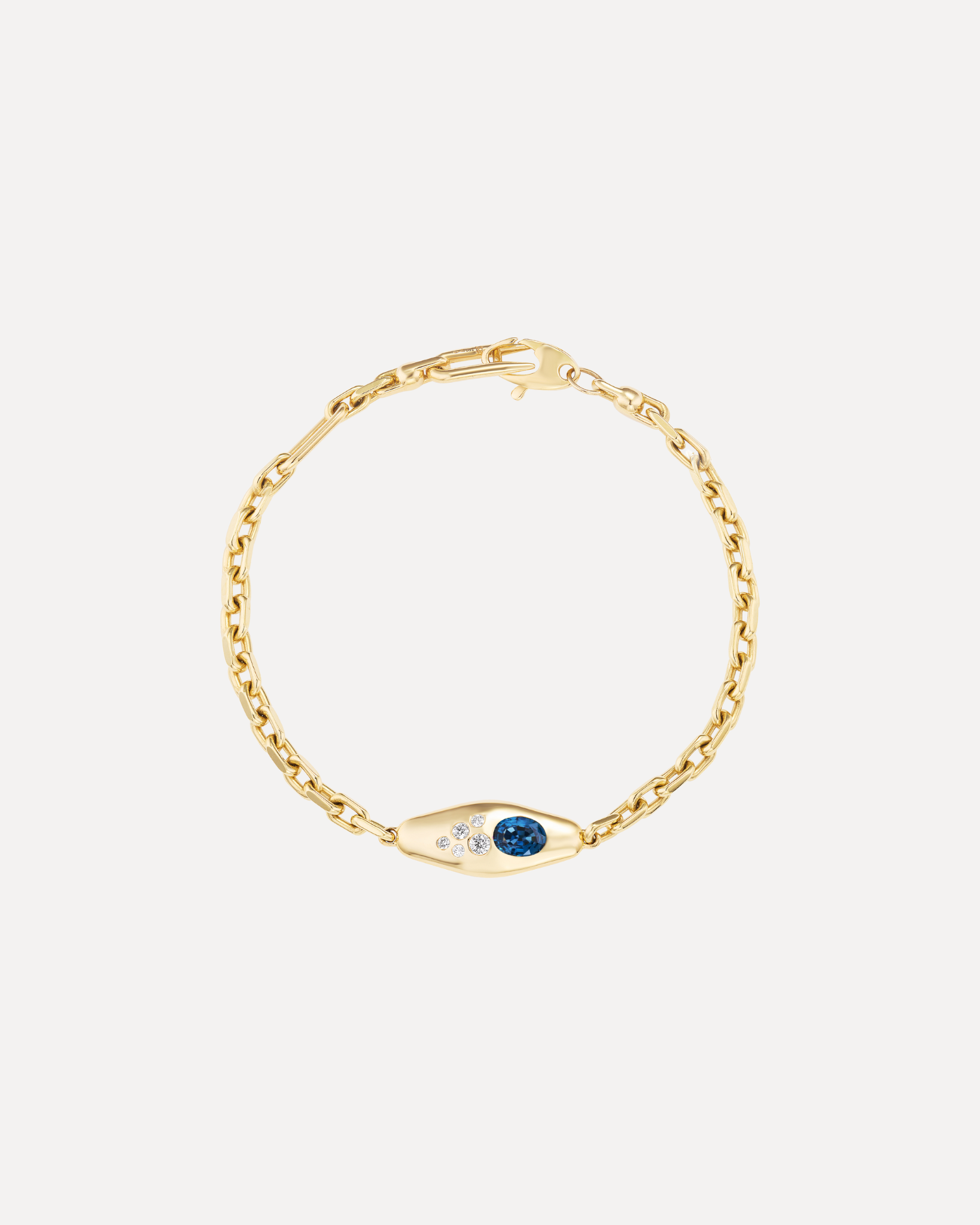 Mini Vessel Blue Sapphire Bracelet