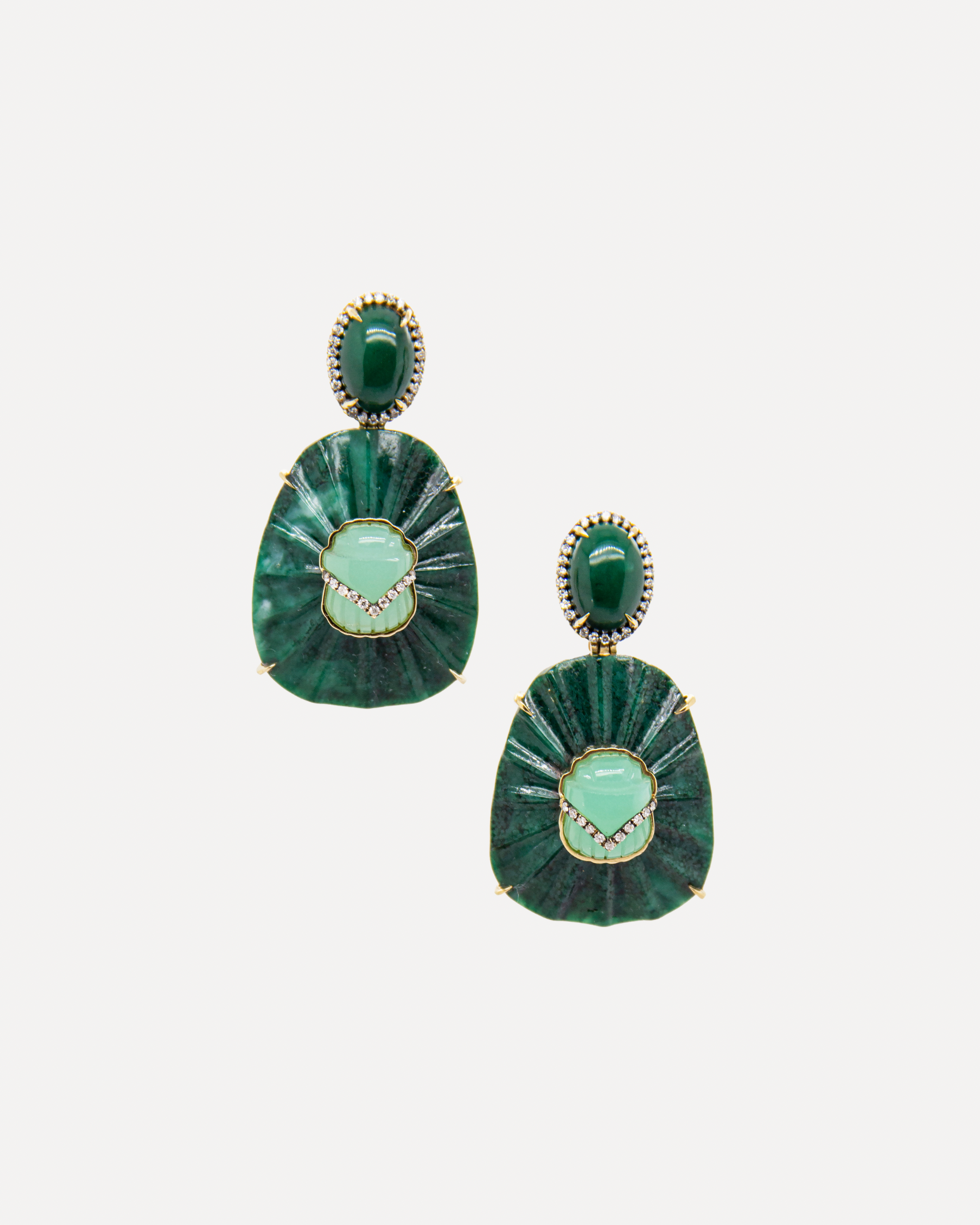 Miniature Egypt Scarab Earrings