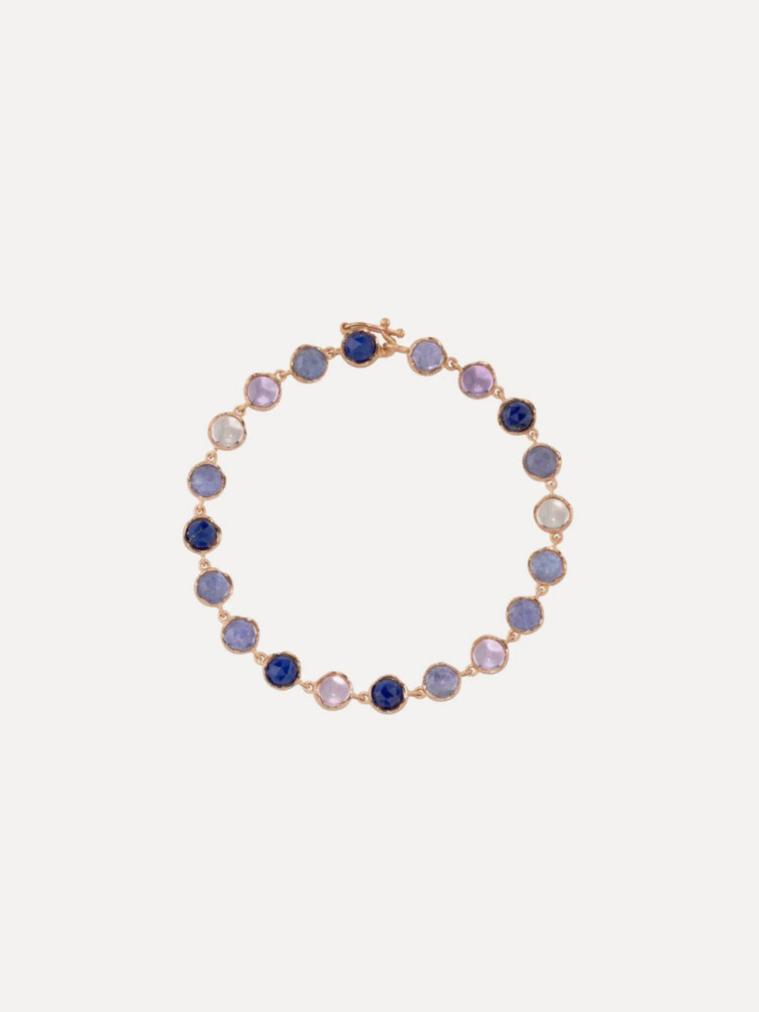 Small Classic Link Mixed Bracelet - Purple Mix