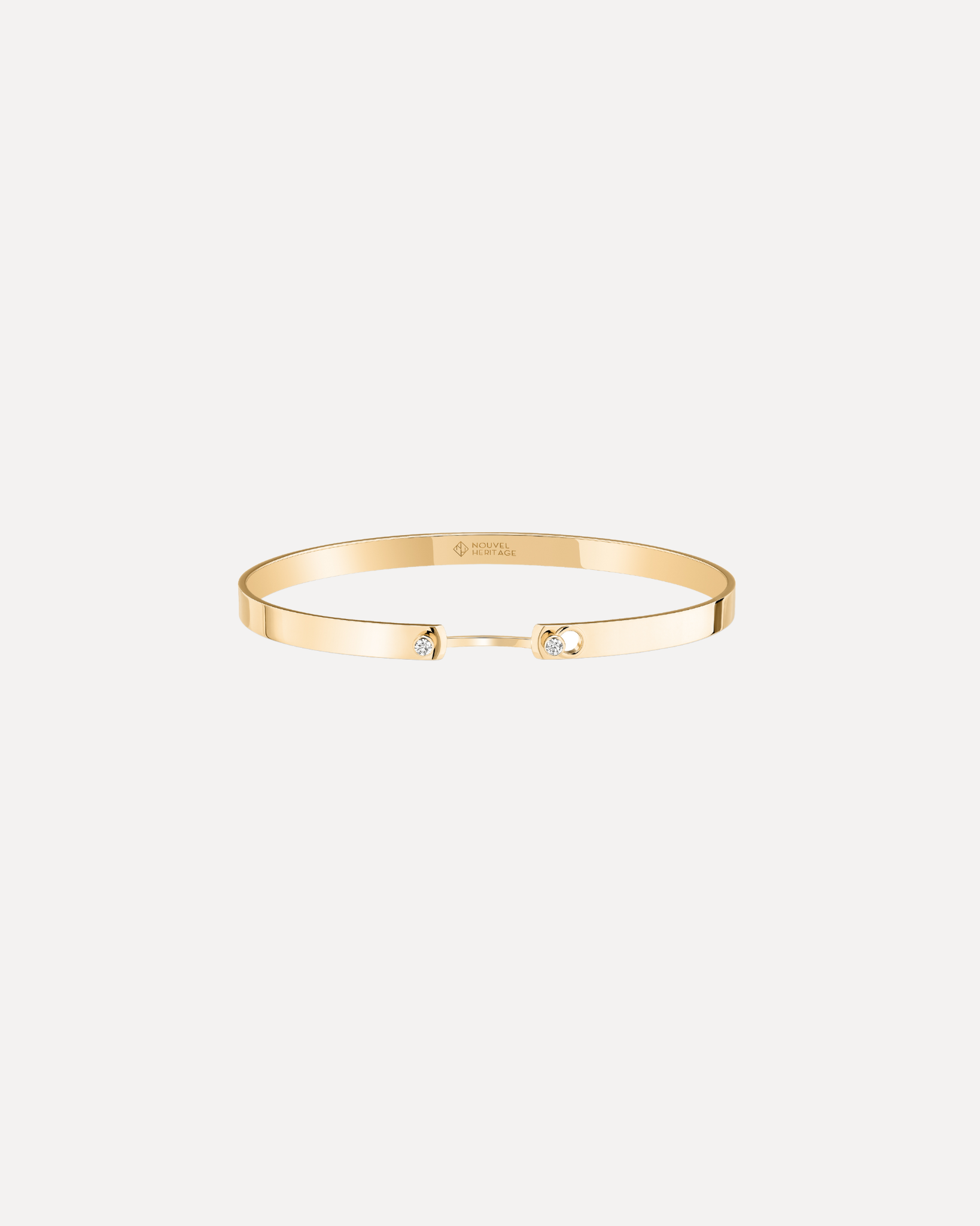 Monday Morning Bangle - Yellow Gold