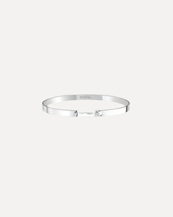 Monday Morning Bangle - White Gold Monday Morning Bangle - White Gold Nouvel Heritage Nouvel Heritage Default-Title Squash Blossom Vail