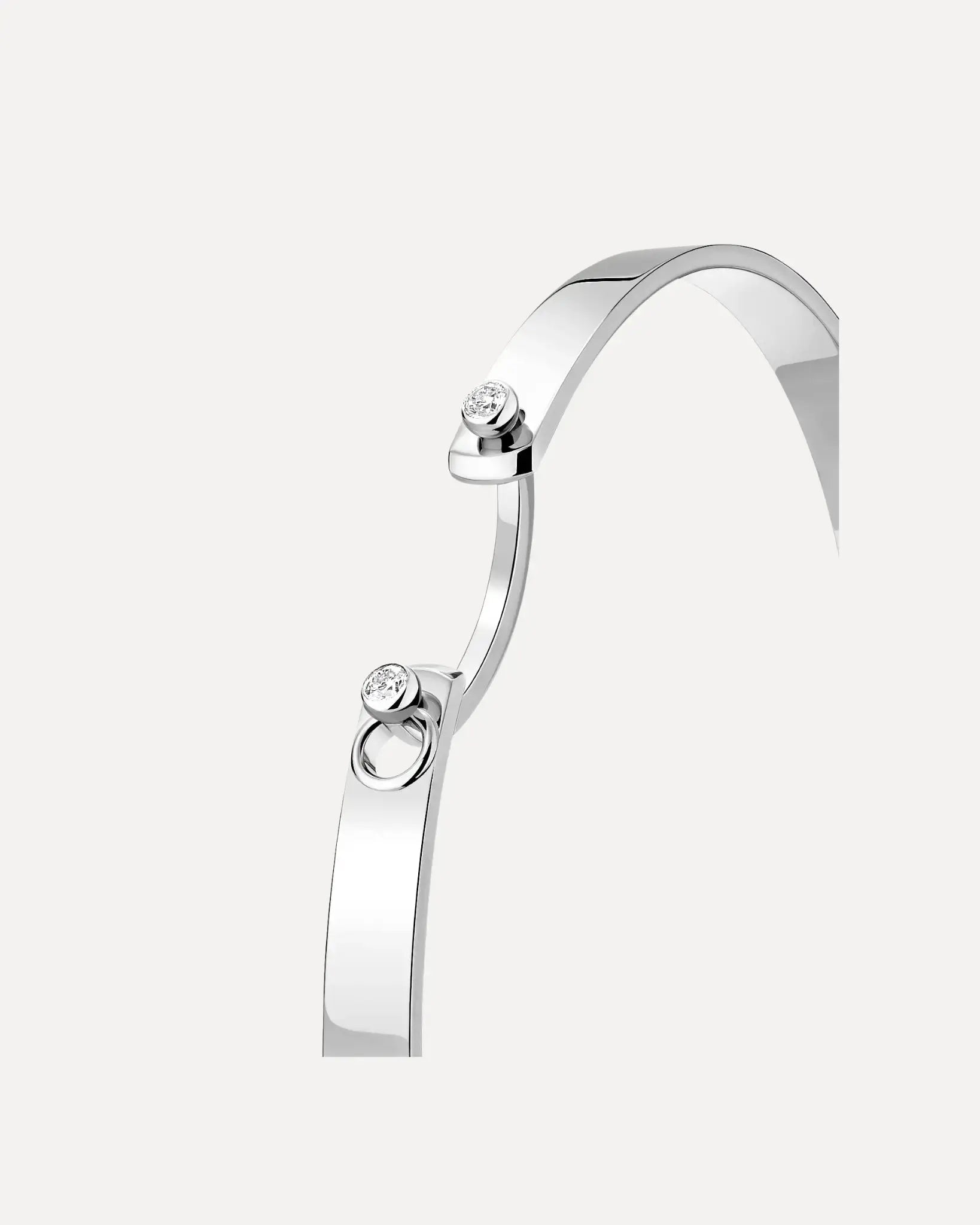 Monday Morning Bangle - White Gold Monday Morning Bangle - White Gold Nouvel Heritage Nouvel Heritage  Squash Blossom Vail