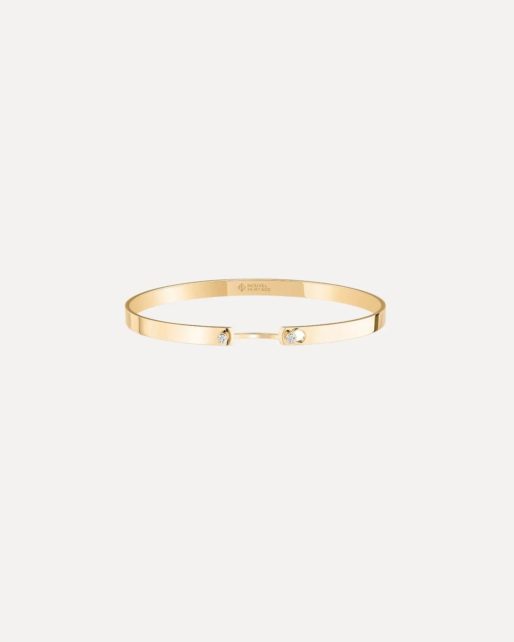 Monday Morning Bangle - Yellow Gold Monday Morning Bangle - Yellow Gold Nouvel Heritage Nouvel Heritage Default-Title Squash Blossom Vail