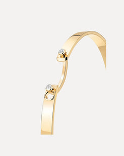 Monday Morning Bangle - Yellow Gold Monday Morning Bangle - Yellow Gold Nouvel Heritage Nouvel Heritage  Squash Blossom Vail