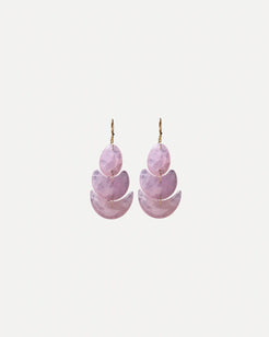 Morganite Lotus Earrings Morganite Lotus Earrings TenThousandThings TenThousandThings  Squash Blossom Vail