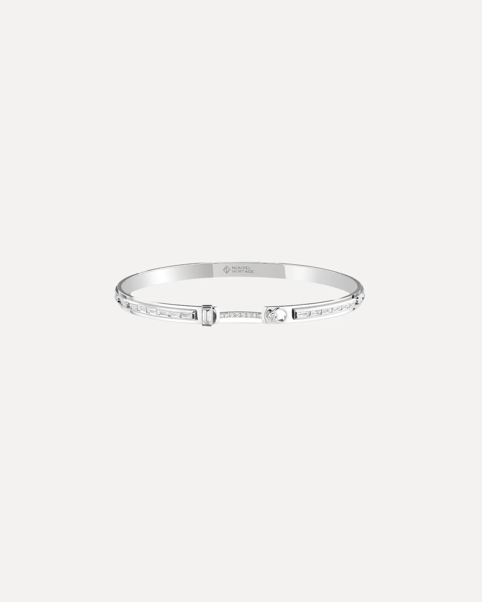 My Best Friend's Wedding Bangle - White Gold My Best Friend's Wedding Bangle - White Gold Nouvel Heritage Nouvel Heritage Default-Title Squash Blossom Vail