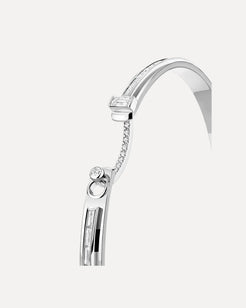 My Best Friend's Wedding Bangle - White Gold My Best Friend's Wedding Bangle - White Gold Nouvel Heritage Nouvel Heritage  Squash Blossom Vail