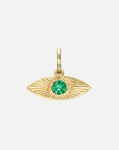 Naya Emerald Charm Naya Emerald Charm Single Stone Single Stone Default-Title Squash Blossom Vail