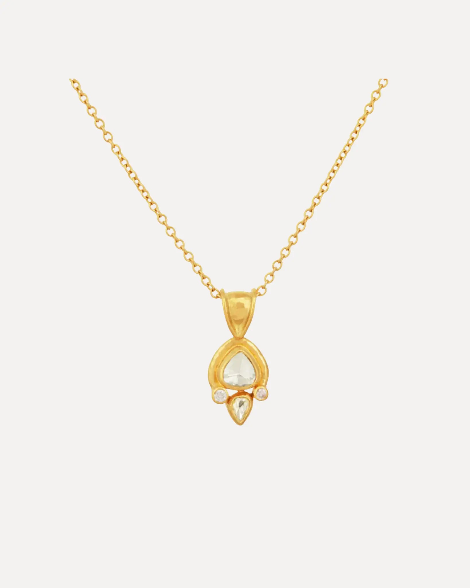 OOAK Diamond Pendant Necklace OOAK Diamond Pendant Necklace Gurhan Gurhan  Squash Blossom Vail