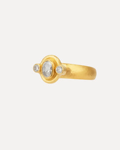 OOAK Diamond Ring OOAK Diamond Ring Gurhan Gurhan  Squash Blossom Vail