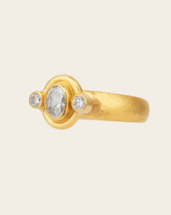 OOAK Diamond Ring OOAK Diamond Ring Gurhan Gurhan  Squash Blossom Vail