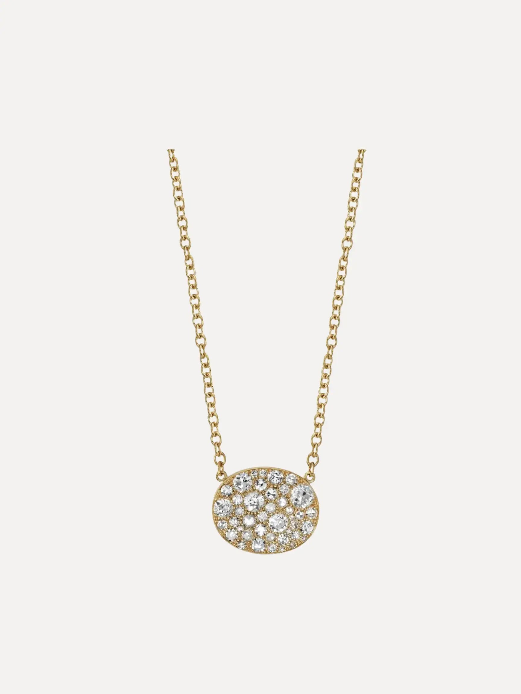 Oval Cobblestone Necklace