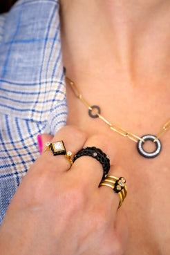 Sarah Graham One of a Kind Diamond Ring Sarah Graham One of a Kind Diamond Ring Sarah Graham Sarah Graham  Squash Blossom Vail