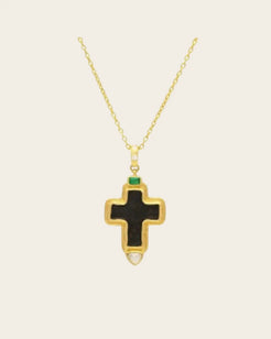 One-of-a-kind Byzantine Cross One-of-a-kind Byzantine Cross Gurhan Gurhan  Squash Blossom Vail