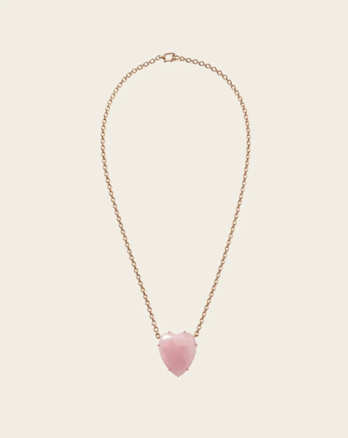 One of a kind pink opal heart neckalce One of a kind pink opal heart neckalce Irene Neuwirth Irene Neuwirth  Squash Blossom Vail