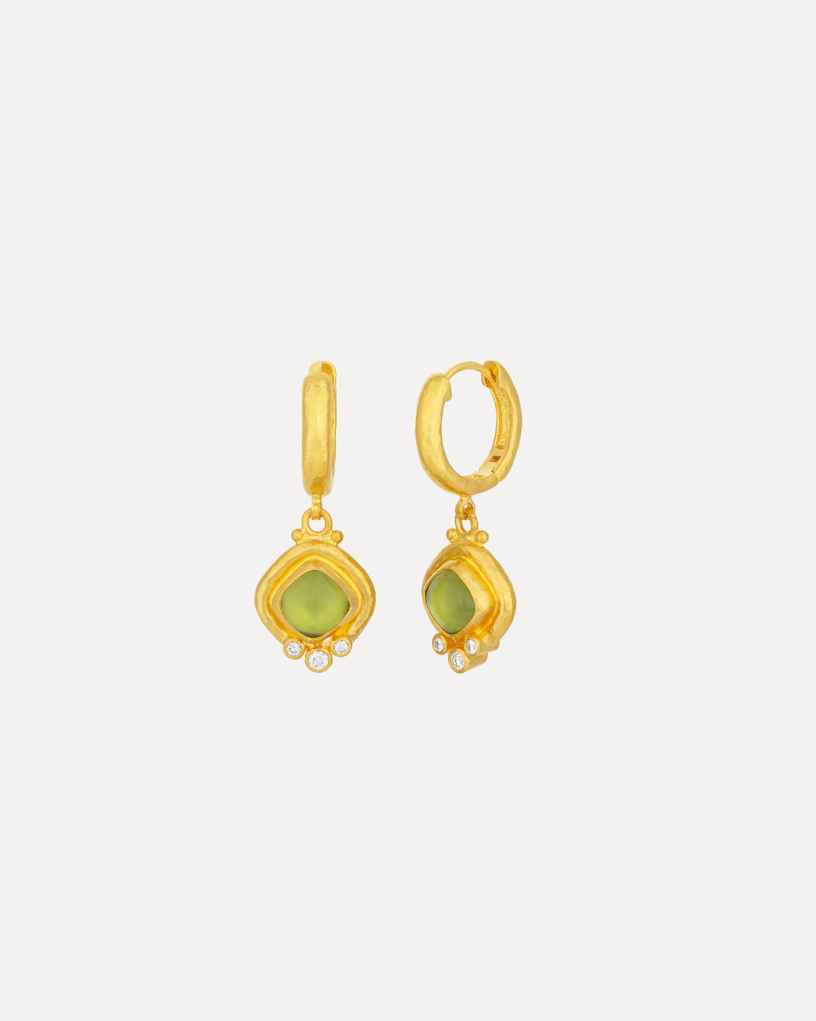 One of a Kind Peridot Earrings