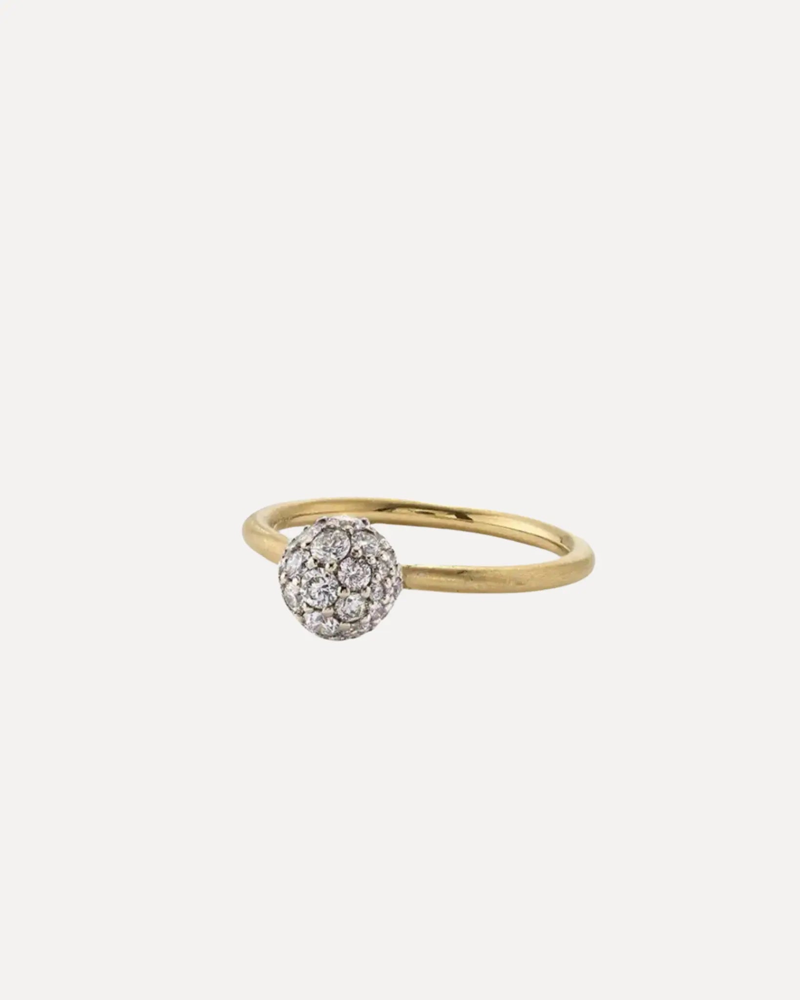 PETITE DIAMOND GUMBALL RING PETITE DIAMOND GUMBALL RING Irene Neuwirth Irene Neuwirth  Squash Blossom Vail