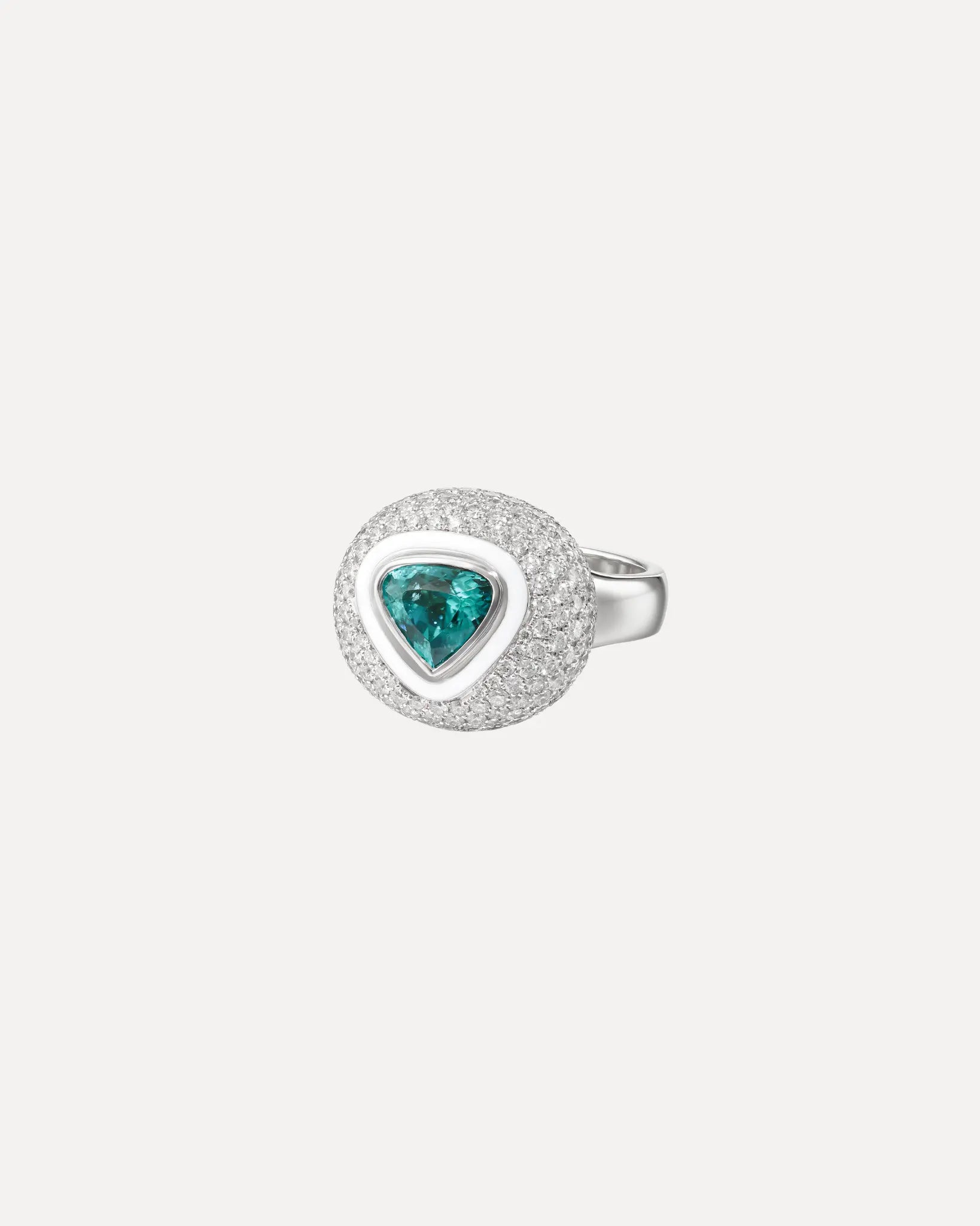 Pariaba Tourmaline Ring Pariaba Tourmaline Ring Melissa Kaye Melissa Kaye  Squash Blossom Vail