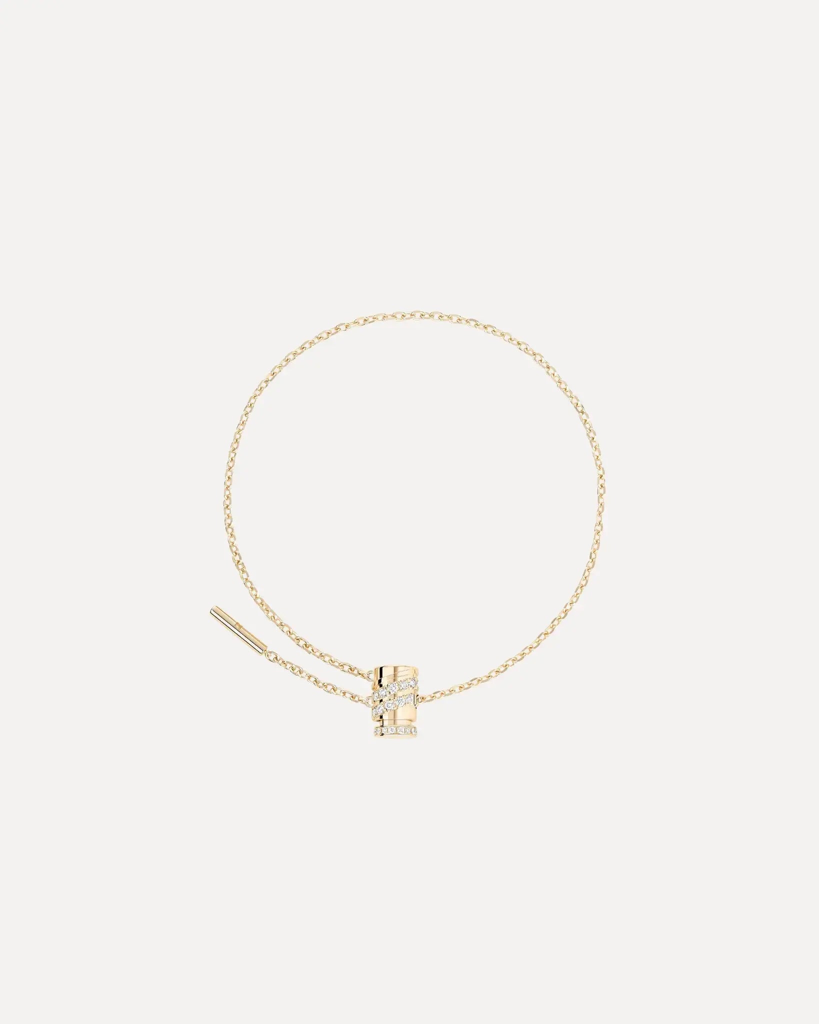 Pave Mini Chain Bracelet Pave Mini Chain Bracelet Nouvel Heritage Nouvel Heritage Default-Title Squash Blossom Vail