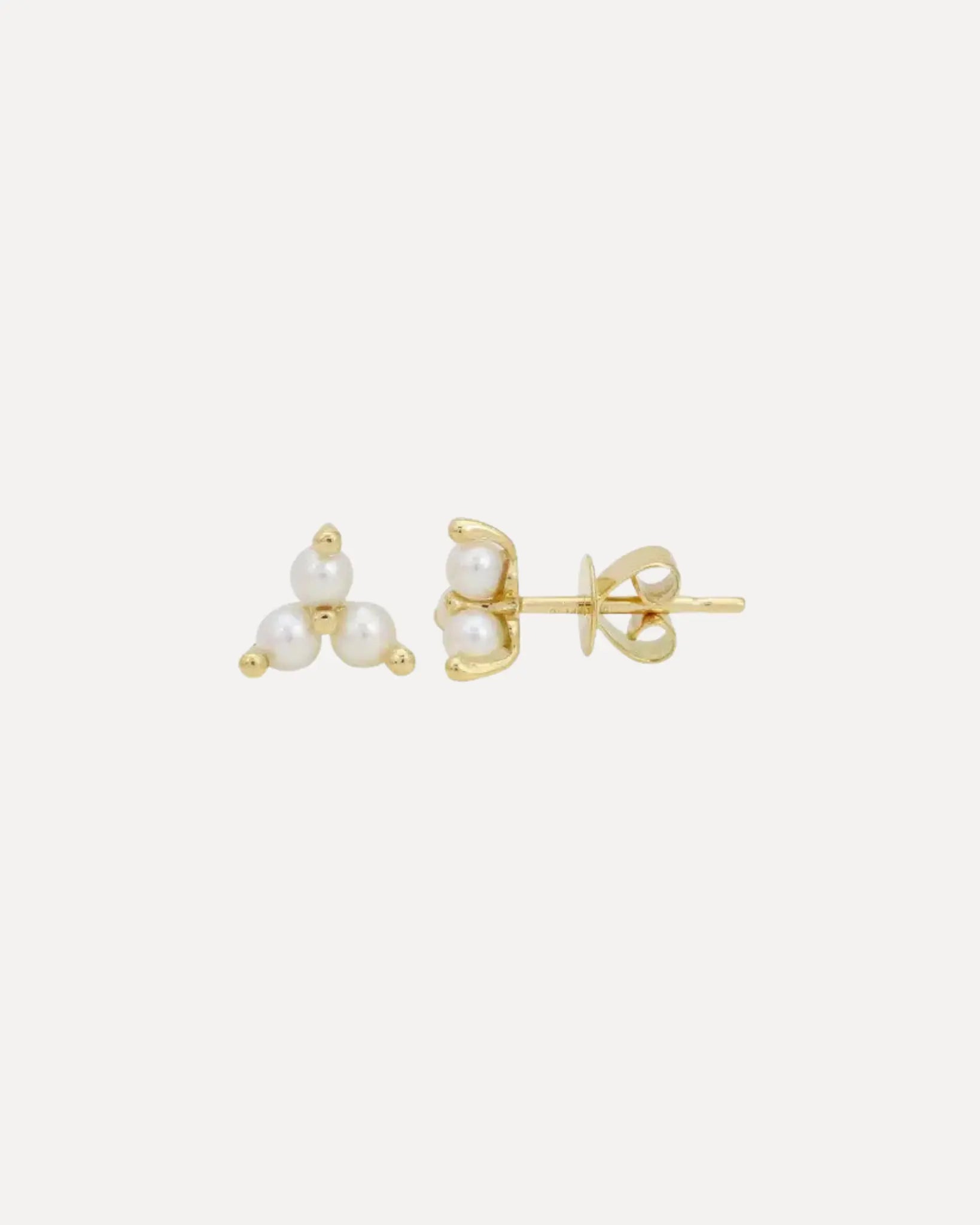 Pearl Stud Earrings Pearl Stud Earrings Squash Blossom Collection Squash Blossom Collection  Squash Blossom Vail