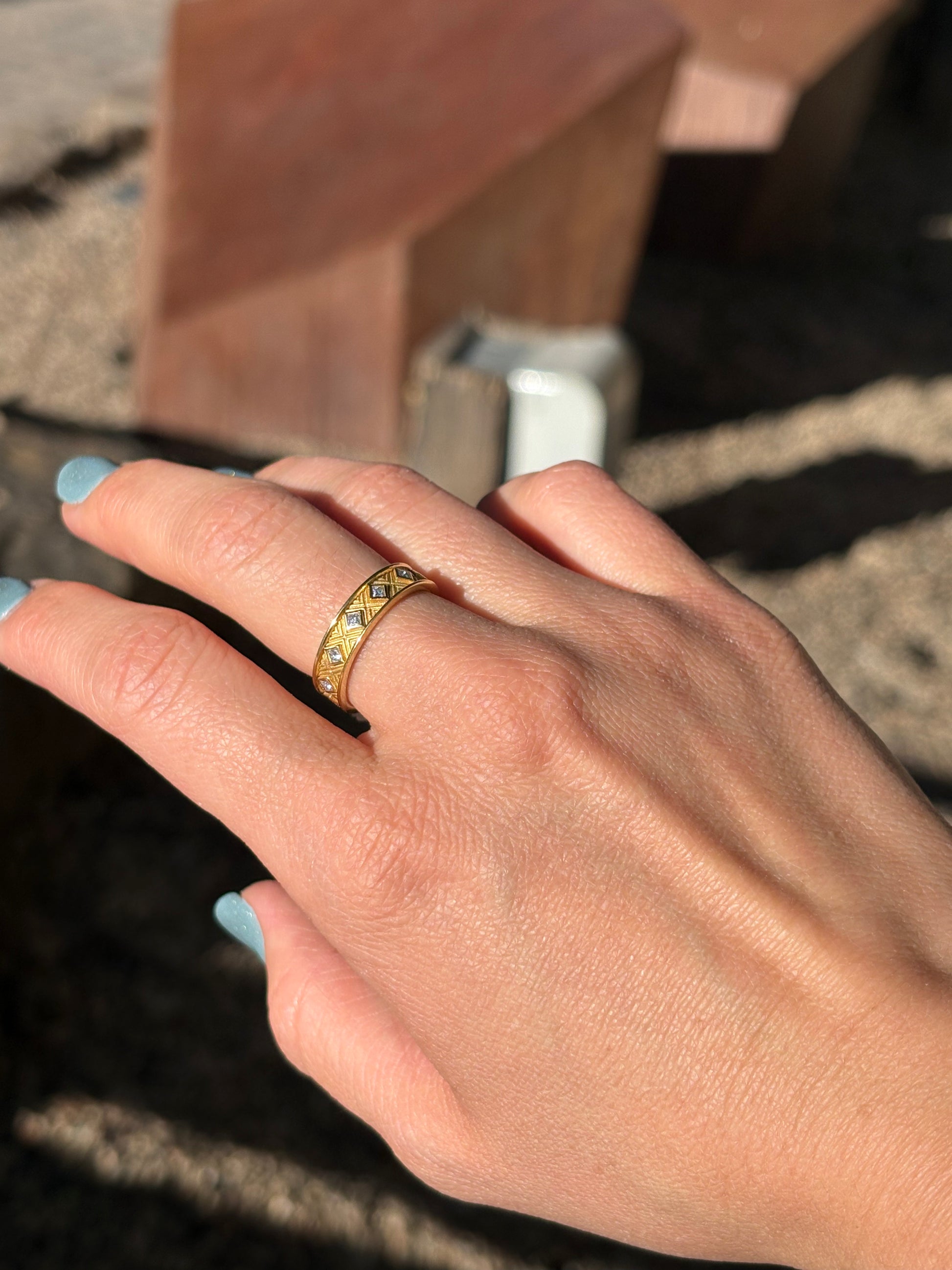 Petite Pure Energy Eternity Band .29ct Petite Pure Energy Eternity Band .29ct Meredith Young Meredith Young  Squash Blossom Vail