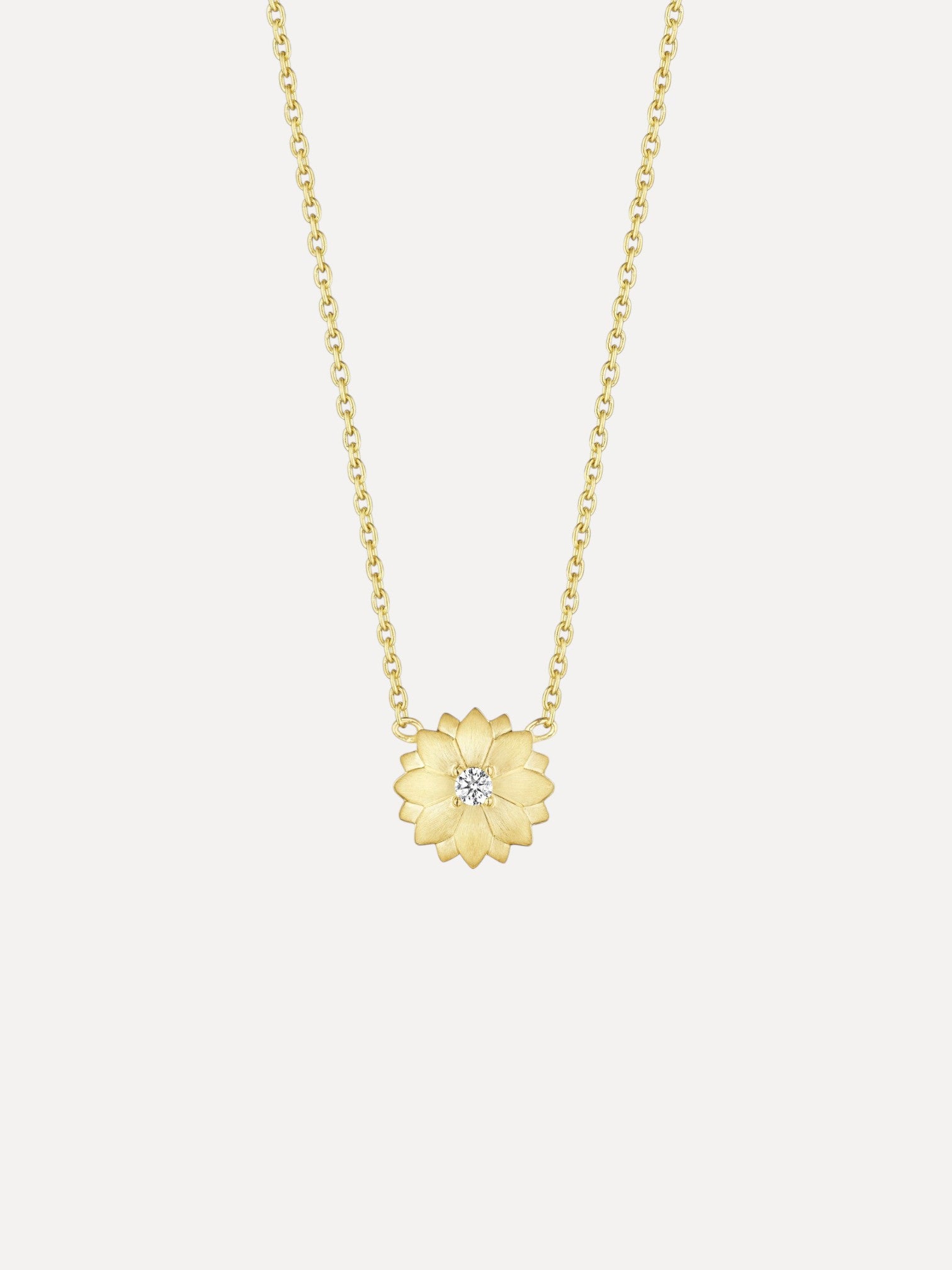 Petite Penny Lotus Necklace