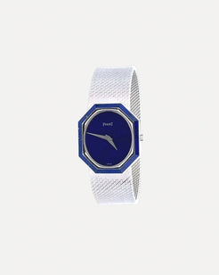 Piaget 'Lapis Lazuli' White Gold Dress Watch Piaget 'Lapis Lazuli' White Gold Dress Watch Vintage at the Squash Blossom Vintage at the Squash Blossom Default-Title Squash Blossom Vail