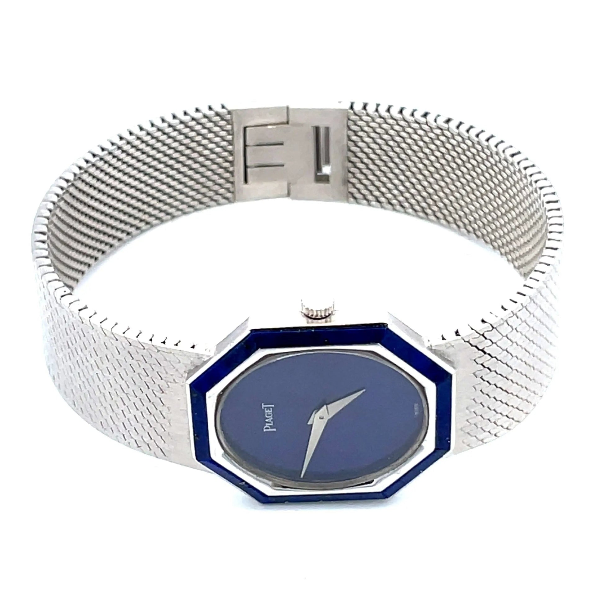 Piaget 'Lapis Lazuli' White Gold Dress Watch Piaget 'Lapis Lazuli' White Gold Dress Watch Vintage at the Squash Blossom Vintage at the Squash Blossom  Squash Blossom Vail