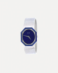 Piaget 'Lapis Lazuli' White Gold Dress Watch Piaget 'Lapis Lazuli' White Gold Dress Watch Vintage at the Squash Blossom Vintage at the Squash Blossom Default-Title Squash Blossom Vail