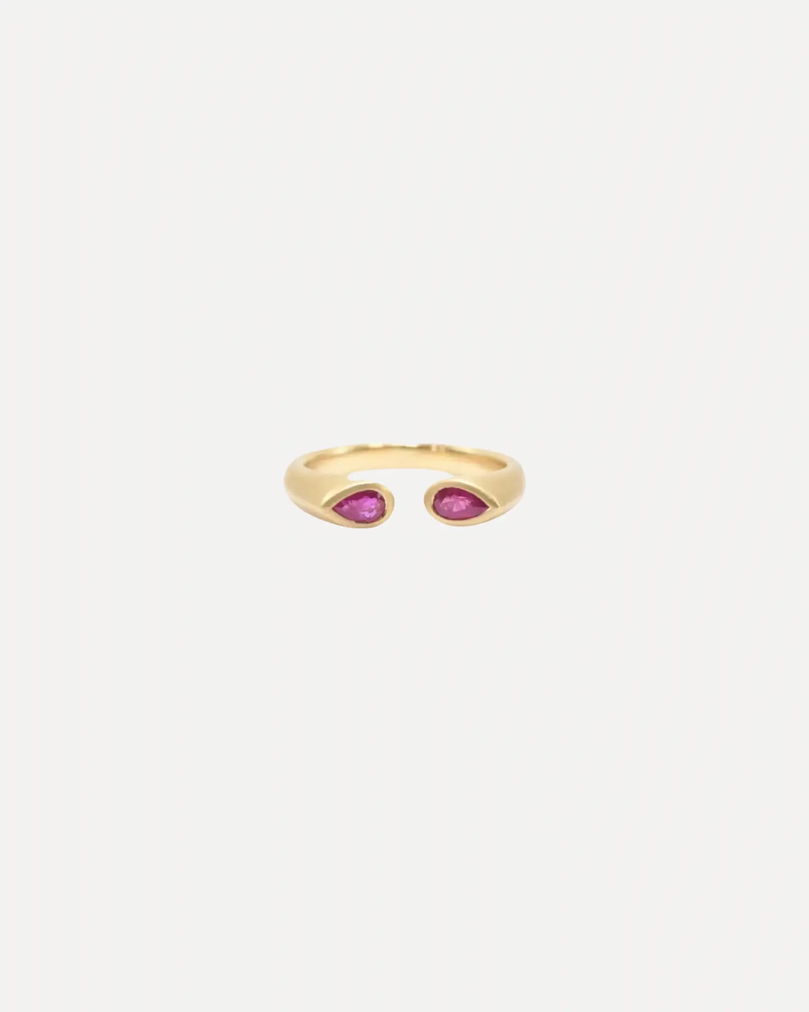 Pink Sapphire Hug Ring Pink Sapphire Hug Ring Squash Blossom Collection Squash Blossom Collection  Squash Blossom Vail