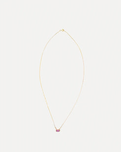 Pink Sapphire Necklace Pink Sapphire Necklace Elizabeth Street Elizabeth Street  Squash Blossom Vail