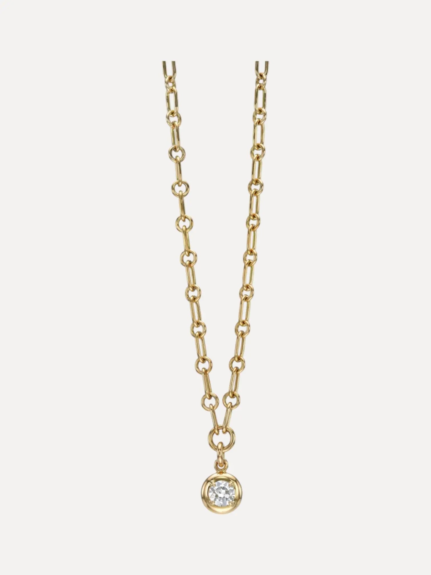 RANDI DROP NECKLACE RANDI DROP NECKLACE Single Stone Single Stone  Squash Blossom Vail