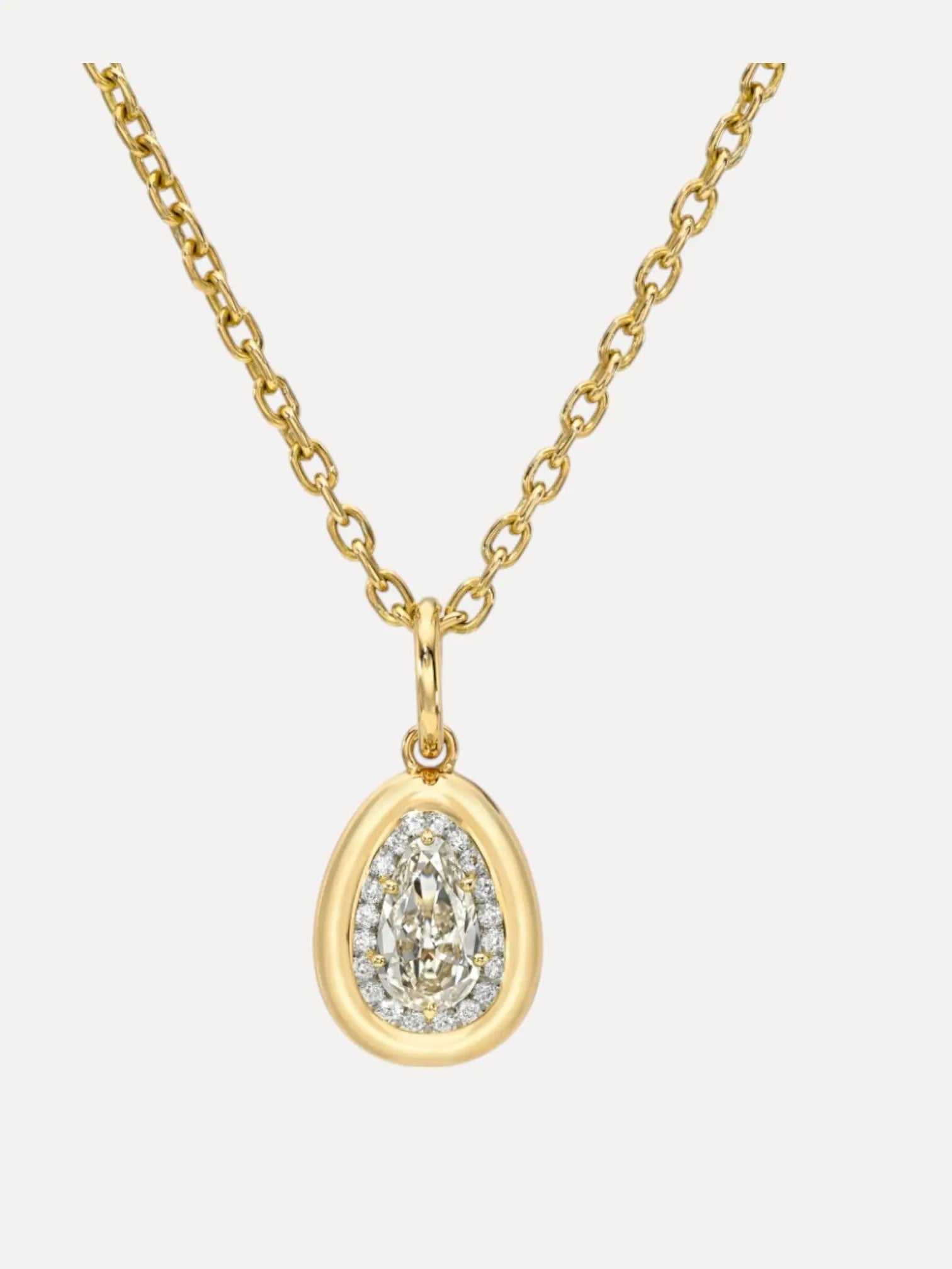 RHONI DROP NECKLACE RHONI DROP NECKLACE Single Stone Single Stone  Squash Blossom Vail