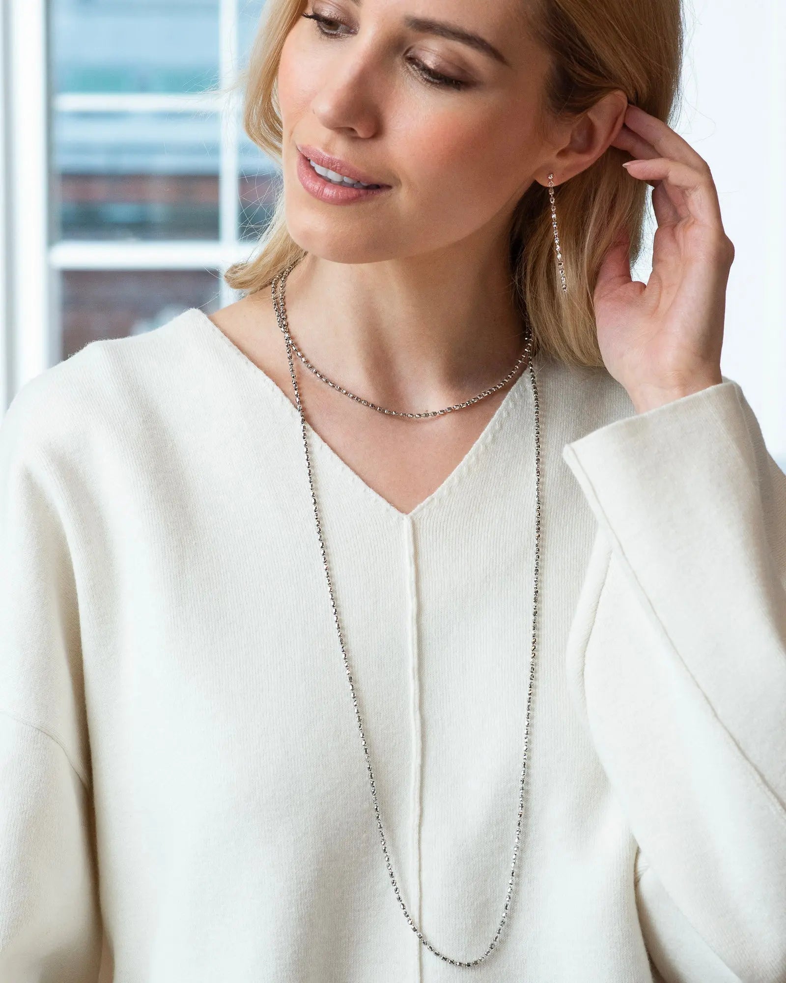 Radiance Necklace - Squash Blossom Vail