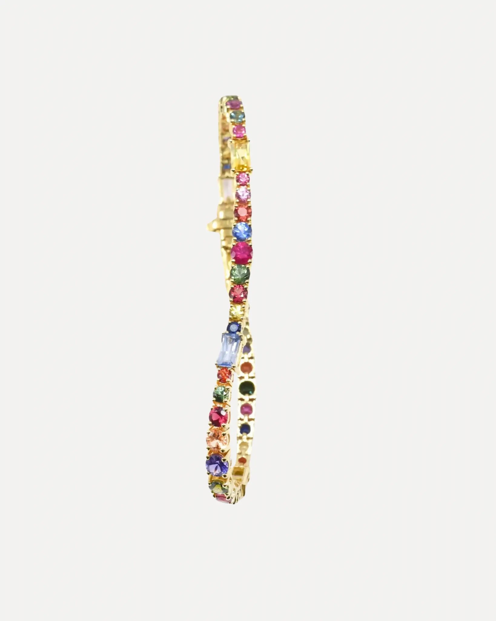 Rainbow Sapphire Bracelet Rainbow Sapphire Bracelet Squash Blossom Original Squash Blossom Original  Squash Blossom Vail