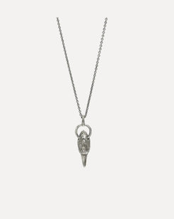 Raven Sterling Silver Pendant Necklace Raven Sterling Silver Pendant Necklace John Varvatos John Varvatos  Squash Blossom Vail