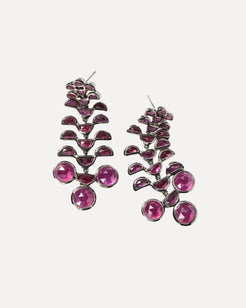 Reptile Girandole Ruby Earrings Reptile Girandole Ruby Earrings Nak Armstrong-NAKARD Nak Armstrong-NAKARD  Squash Blossom Vail