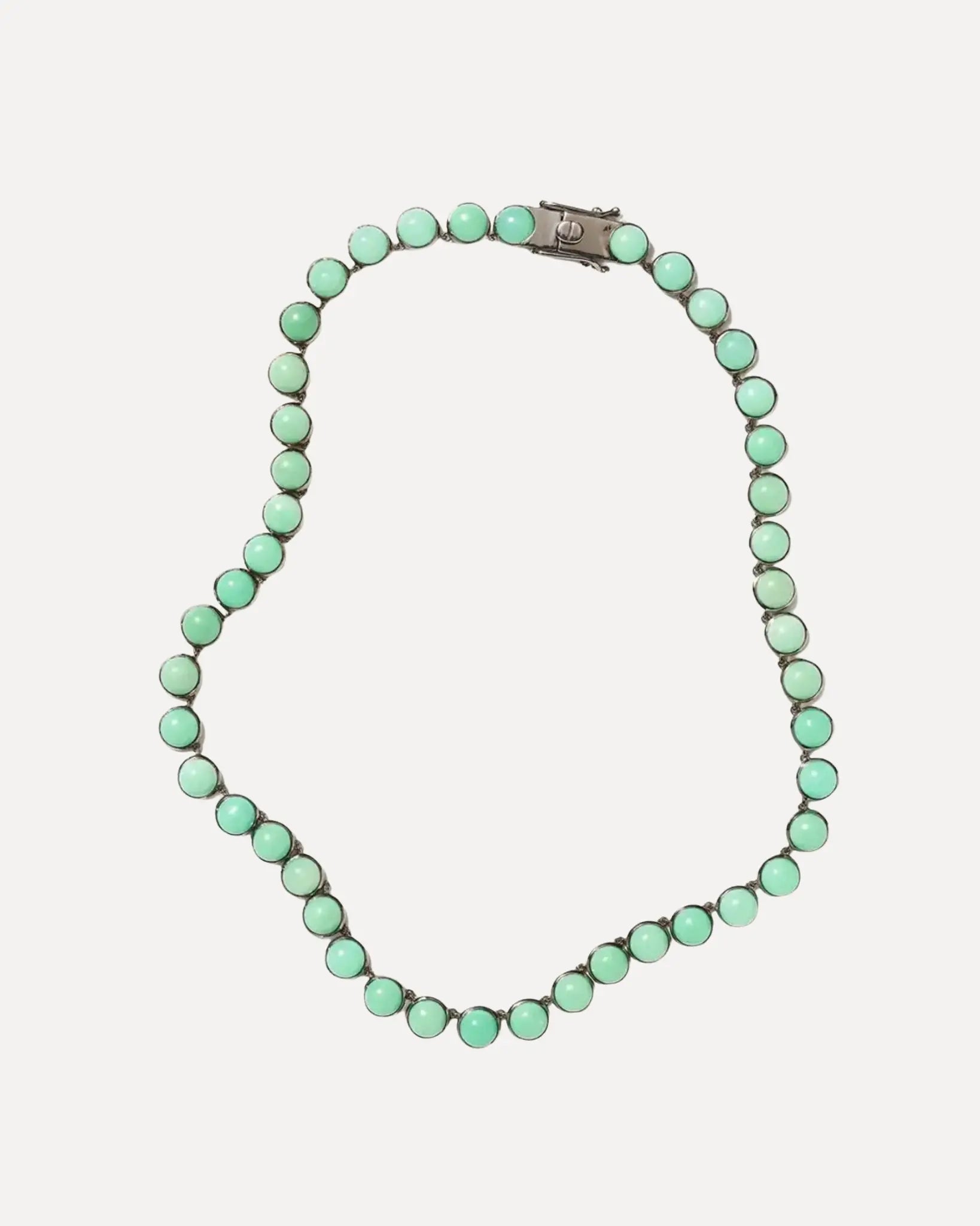 Riviere Dot chrysoprase Necklace Riviere Dot chrysoprase Necklace Nak Armstrong-NAKARD Nak Armstrong-NAKARD  Squash Blossom Vail