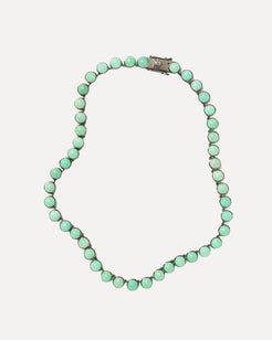 Riviere Dot chrysoprase Necklace Riviere Dot chrysoprase Necklace Nak Armstrong-NAKARD Nak Armstrong-NAKARD  Squash Blossom Vail