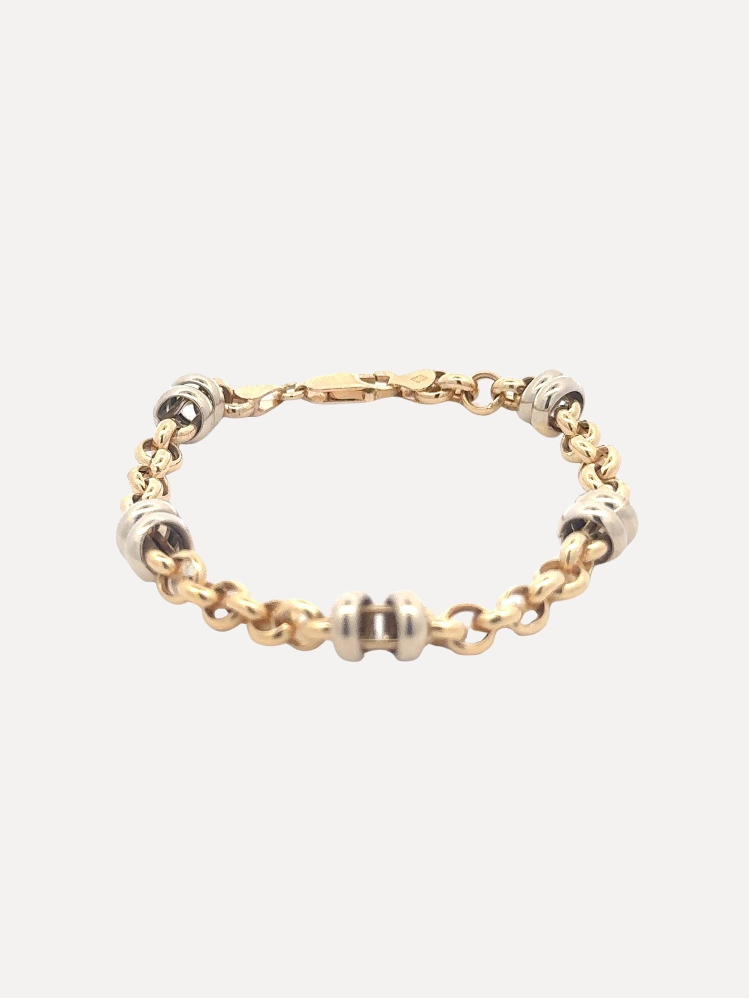 Rondelle Chain Bracelet