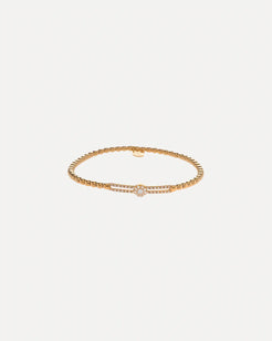 Rose Gold Diamond Tresore Stretch Bracelet Rose Gold Diamond Tresore Stretch Bracelet Hulchi Belluni Hulchi Belluni  Squash Blossom Vail