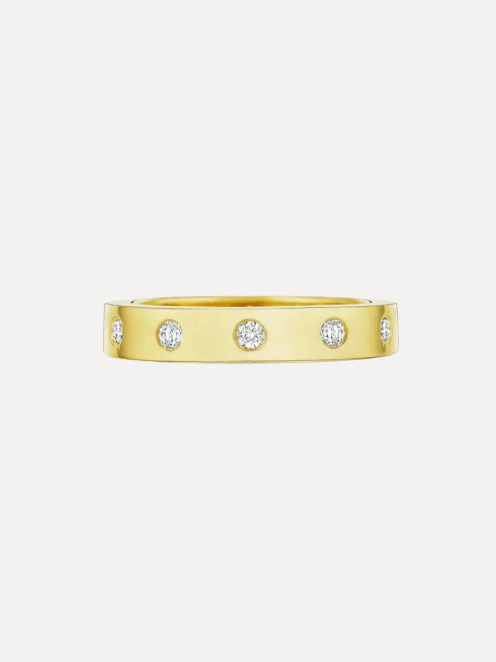 Round Station Moderne Diamond Ring Round Station Moderne Diamond Ring Penny Preville Penny Preville  Squash Blossom Vail