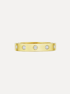 Round Station Moderne Diamond Ring Round Station Moderne Diamond Ring Penny Preville Penny Preville  Squash Blossom Vail