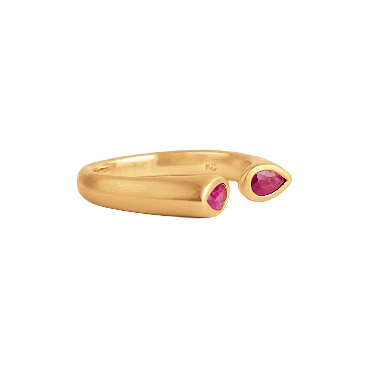 Ruby Hug Ring Ruby Hug Ring Squash Blossom Collection Squash Blossom Collection  Squash Blossom Vail