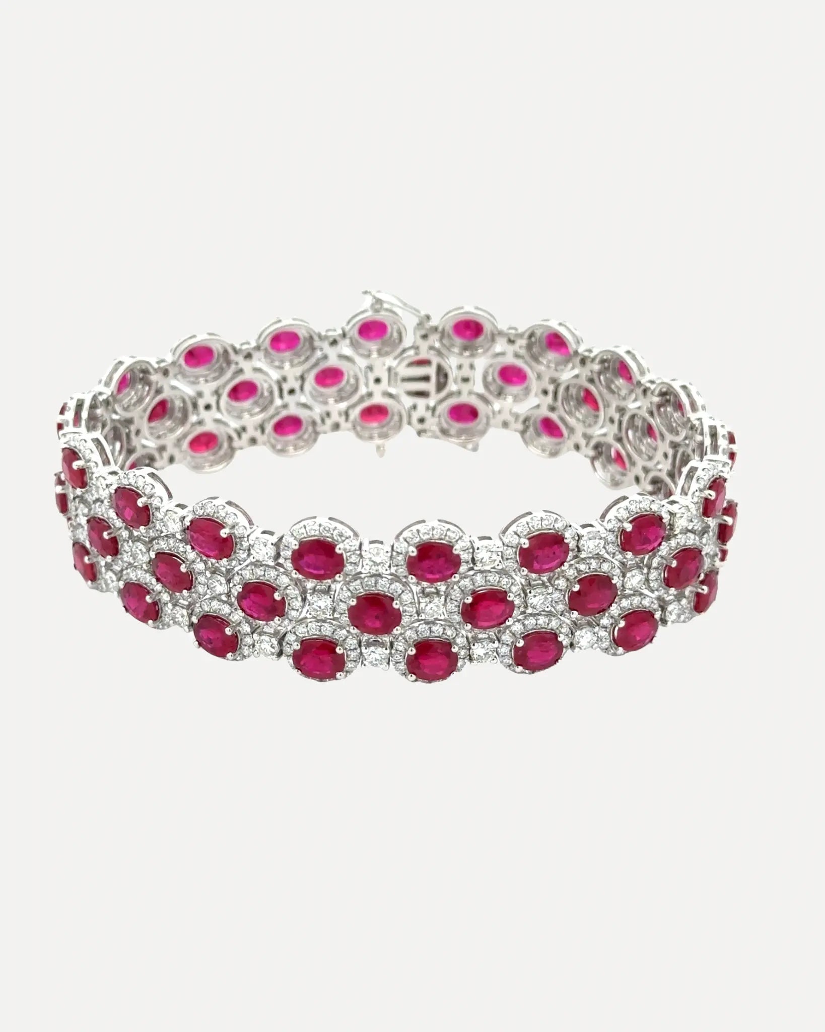 Ruby and Diamond Bracelet Ruby and Diamond Bracelet Vintage at the Squash Blossom Vintage at the Squash Blossom  Squash Blossom Vail