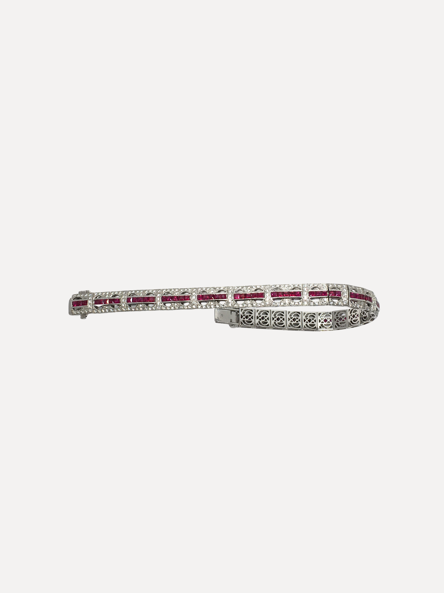 Ruby Diamond Bracelet