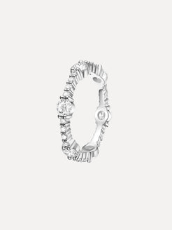 Sadie Alternating Eternity Band Large Sadie Alternating Eternity Band Large Melissa Kaye Melissa Kaye  Squash Blossom Vail